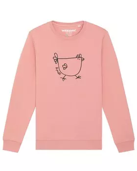 Толстовка Watapparel Le poulet - das Huhn, розовый