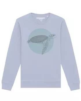 Толстовка Watapparel Meeresschildkrte, светло-синий