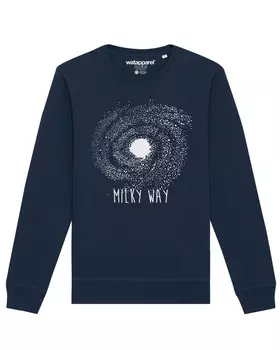 Толстовка Watapparel Milky way, темно-синий