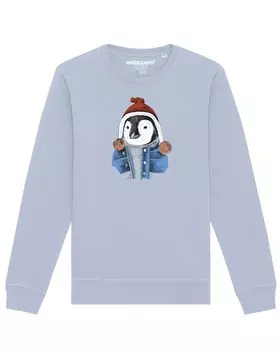 Толстовка Watapparel Pinguin, светло-синий