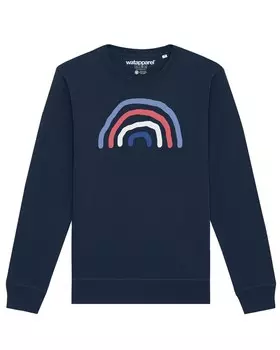 Толстовка Watapparel Regenbogen, темно-синий
