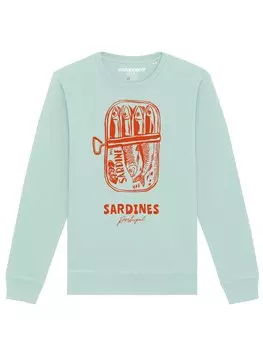 Толстовка Watapparel Sardines Portugal, лазурный