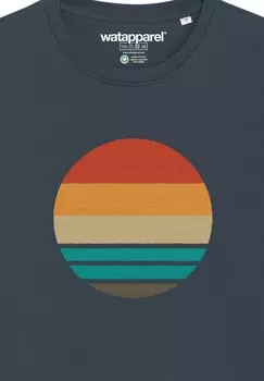 Толстовка watapparel, сине-серый