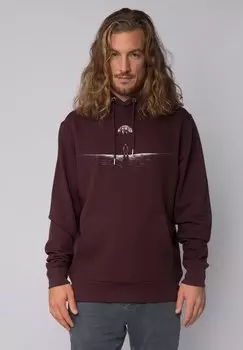 Толстовка watapparel, темно-красный