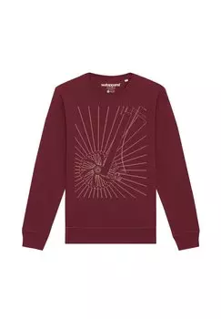 Толстовка watapparel, темно-красный