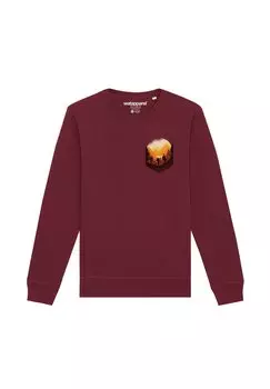 Толстовка watapparel, темно-красный