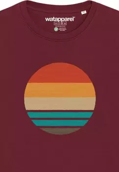 Толстовка watapparel, темно-красный