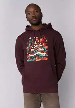 Толстовка watapparel, темно-красный