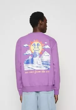 Толстовка WE COME FROM THE SUN UNISEX Obey Clothing, цвет dewberry