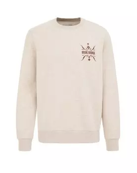 Толстовка WE Fashion, бежевый