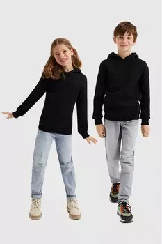 Толстовка WE Fashion, черный