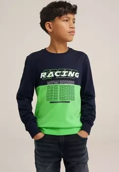 Толстовка WE Fashion, цвет blue