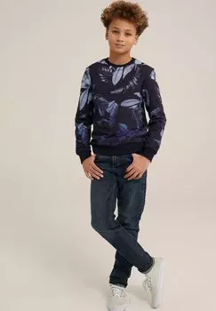 Толстовка WE Fashion, цвет blue