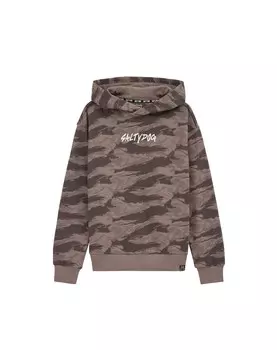 Толстовка WE Fashion, цвет Brown/Dark brown