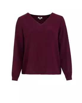 Толстовка WE Fashion, цвет Wine red