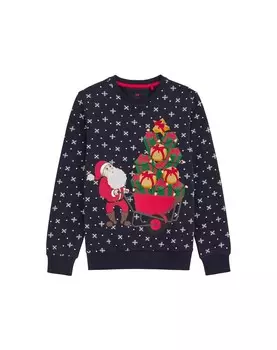 Толстовка WE Fashion, ночной синий