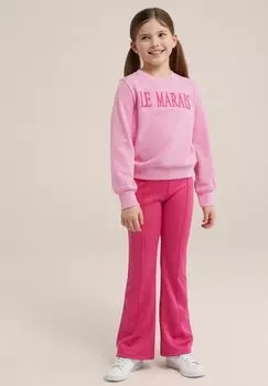 Толстовка WE Fashion, розовый