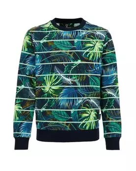 Толстовка We Fashion, синий/темно-синий