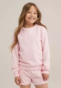 Толстовка WE Fashion, светло-розовый