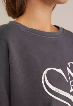 Толстовка WE Fashion, темно-серый