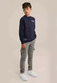 Толстовка WE Fashion, темно-синий