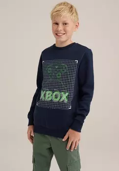 Толстовка WE Fashion, темно-синий