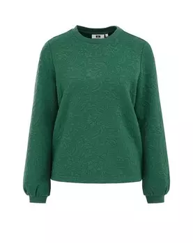 Толстовка WE Fashion, темно-зеленый