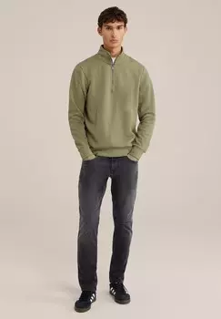 Толстовка WE Fashion, зеленый