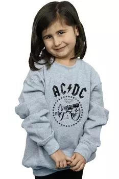 Толстовка We Salute You Cannon AC/DC, серый