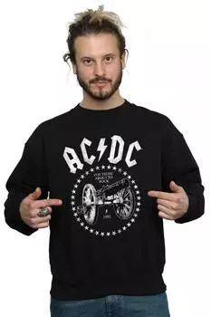 Толстовка We Salute You Cannon AC/DC, черный