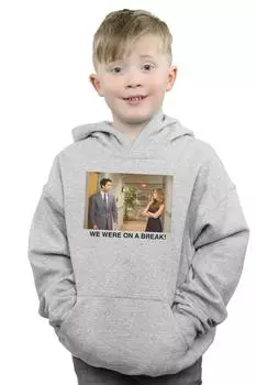 Толстовка We We We We We We We We We We We We We Were On A Break Hallway Friends, серый