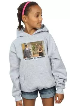 Толстовка We We We We We We We We We We We We We Were On A Break Hallway Friends, серый