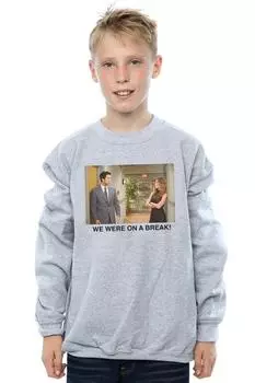 Толстовка We We We Were On A Break Hallway Friends, серый