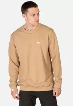 Толстовка WEAR STAPLE CREWNECK Reell, цвет tan brown