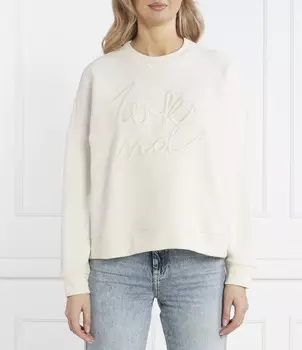 Толстовка Weekend MaxMara Regular Fit, кремовый