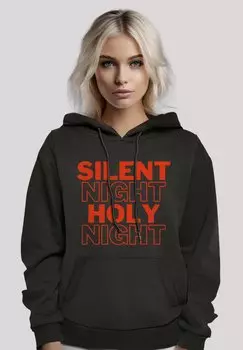 Толстовка WEIHNACHTEN SILENT NIGHT HOLY NIGHT - Hoodie F4NT4STIC, черный