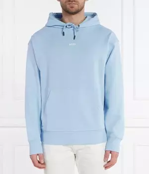 Толстовка Wesmallhood Regular Fit Boss Orange, голубой