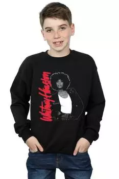 Толстовка Whitney Pose Whitney Houston, черный
