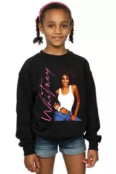 Толстовка Whitney Smile Whitney Houston, черный