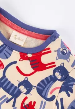 Толстовка WILD CAT sigikid, бежевый