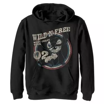 Толстовка Wild 'N Free Stitch Americana для мальчиков 8-20 Disney Lilo & Stitch Americana Licensed Character