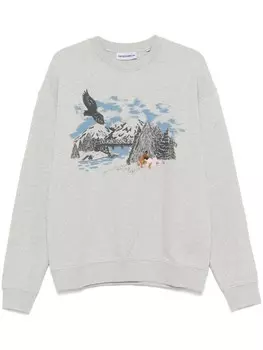 Толстовка Wild Wilderness Whoopee CARNE BOLLENTE, серый