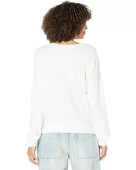 Толстовка Wildfox Cosmic Babe Brushed Hacci Jersey Sweatshirt, цвет Vanilla