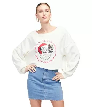 Толстовка Wildfox, Ho Ho Ho Mistletoe Sweater