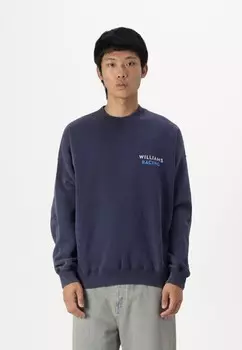 Толстовка WILLIAMS Abercrombie & Fitch, синий