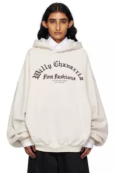 Толстовка Willy's Gymnasio Juggernaut Willy Chavarria, белый