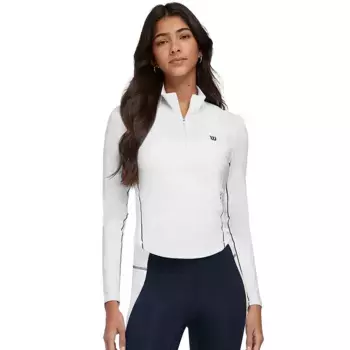 Толстовка Wilson BrentWood half zip, белый