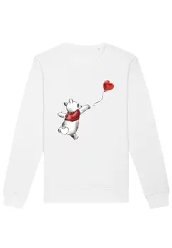 Толстовка WINNIE THE POOH & BALLOON PUH DER BR F4NT4STIC, белый