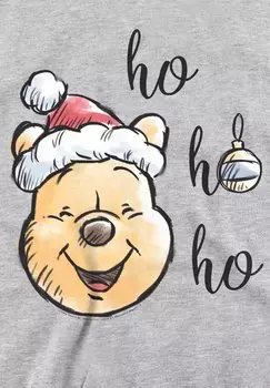 Толстовка WINNIE THE POOH HO HO HO MERRY CHRISTMAS Disney, серый