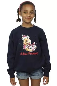 Толстовка Winnie The Pooh Love Presents Disney, темно-синий